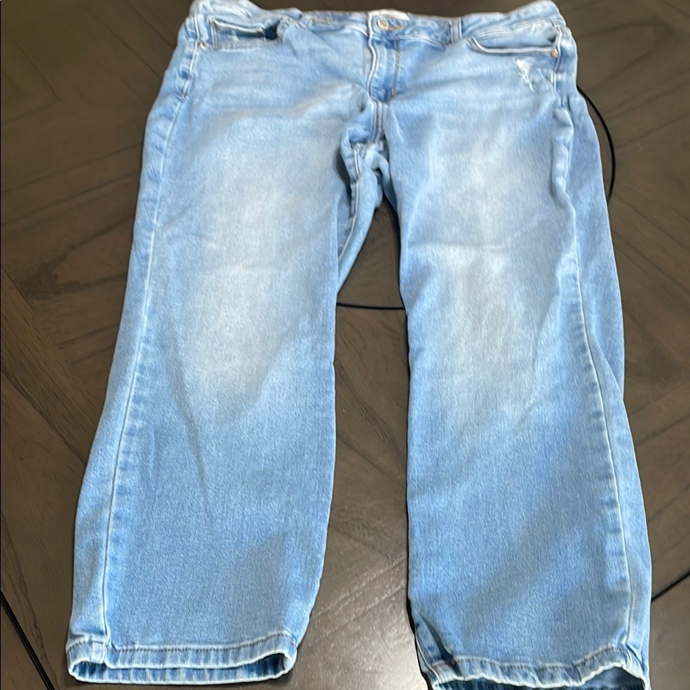 Sonoma Light Blue Straight Leg Women Jeans